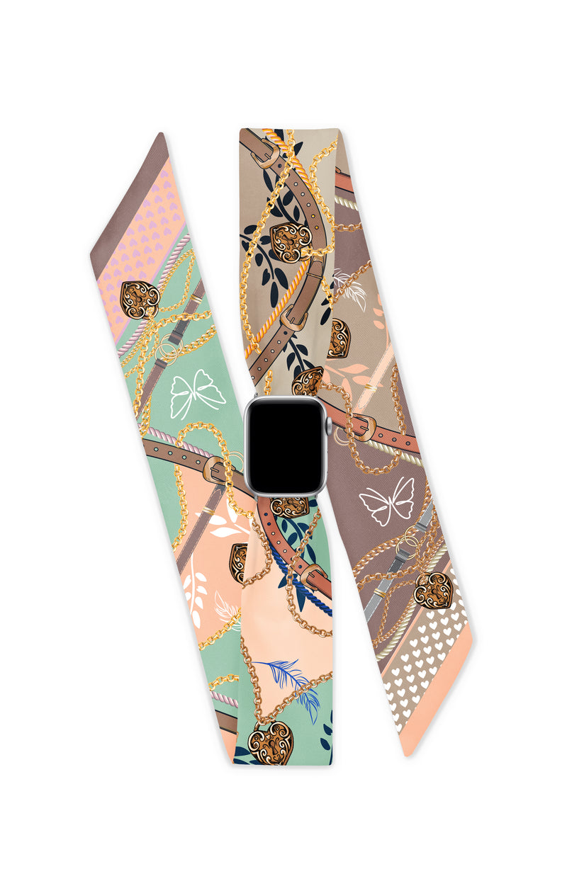 FOURPLAY 6 APPLE WATCH SCARF BAND (CONNECTORS INCLUDED)