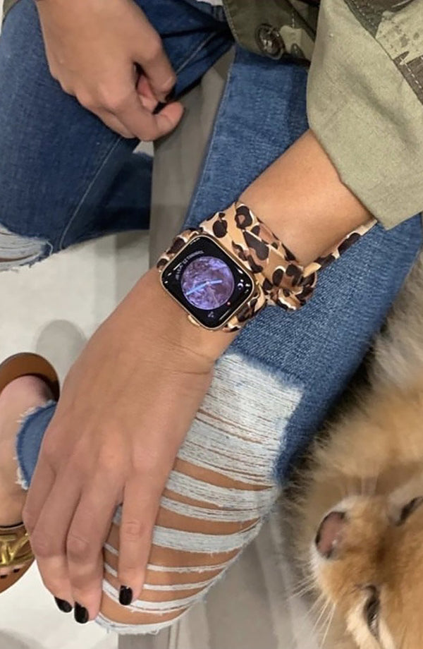BARDOT APPLE WATCH SCARF BAND (CONNECTORS INCLUDED)