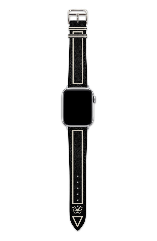 COCO BLACK APPLE WATCH BAND
