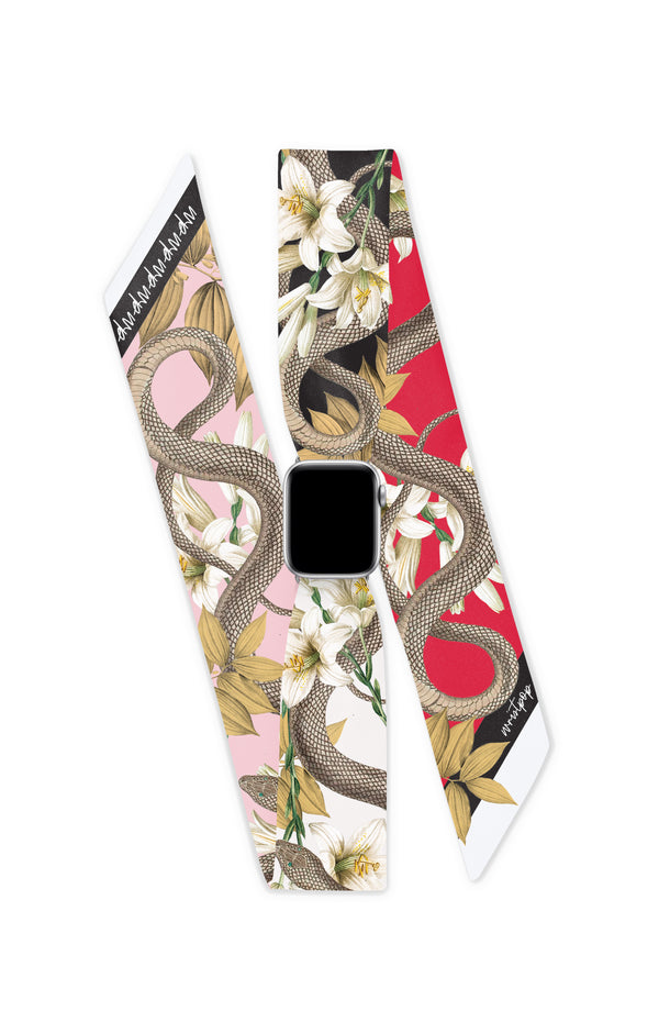 FOURPLAY VENOM APPLE WATCH SCARF BAND (CONNECTORS INCLUDED)