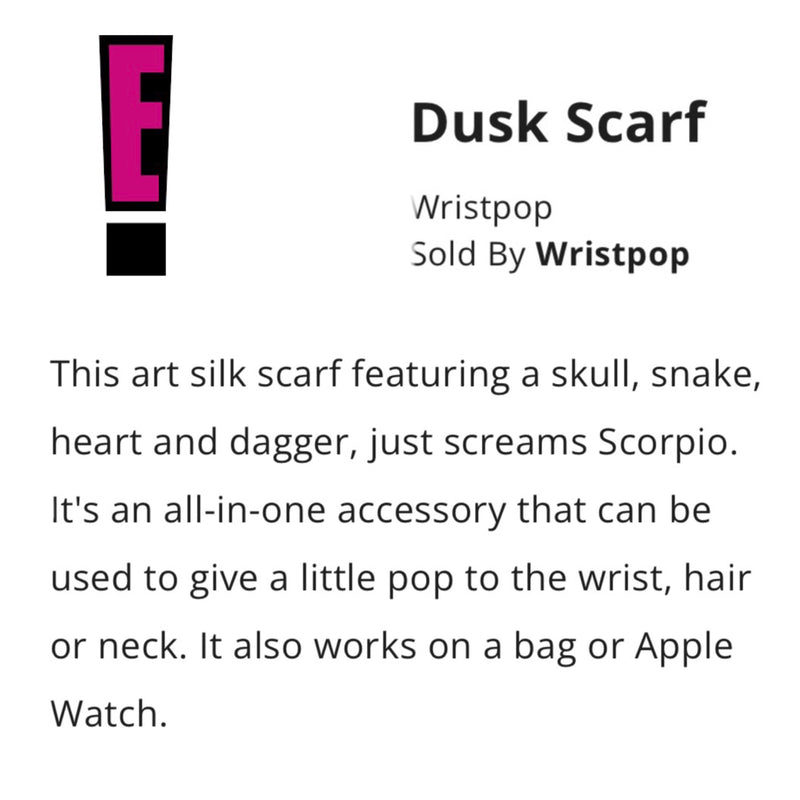 DUSK APPLE WATCH SCARF BAND (CONNECTORS INCLUDED)
