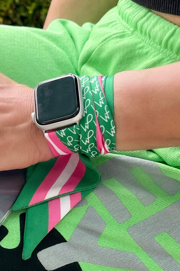 SHELBY APPLE WATCH SCARF BAND (CONNECTORS INCLUDED)