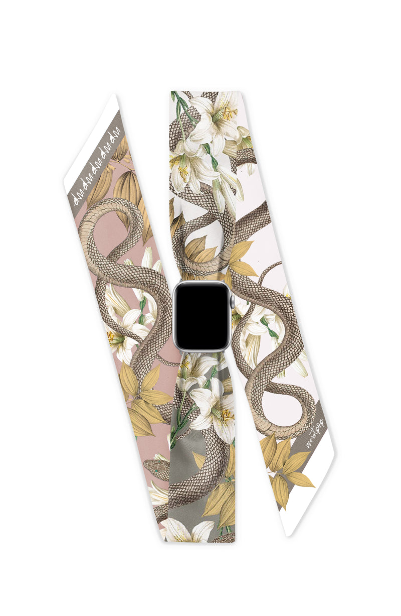 FOURPLAY VENOM 2 APPLE WATCH SCARF BAND (CONNECTORS INCLUDED)