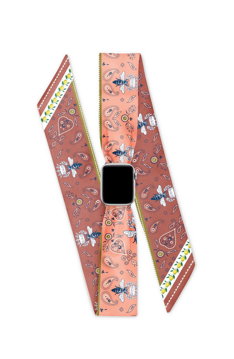 LANA APPLE WATCH SCARF BAND (CONNECTORS INCLUDED)